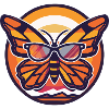 Schmetterling Cool Comic