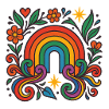 Rainbow Bloom - Liebe blüht bunt