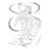 Astronaut Spacewalker Space Shirt