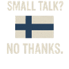 Finland Flag. Small talk