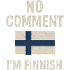 Finnish flag. No Comment