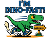 I'm Dino-Fast Kindergarten Graduation