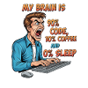 0% Sleep: Code & Coffee Power!