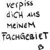 Handwritten saying