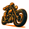 Motard Flame