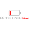 Coffee Level: Critical