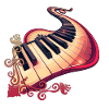 Elegance in motion: the curved piano