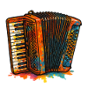 akkordeon farbe