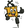 Tattoo Machine Cartoon