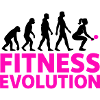 Fitness Evolution Woman Gift Cool