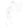 Funny Basketball Frog