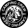 Camping Crew Tent Campfire