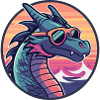 Drache Cool Comic