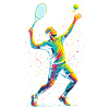 Tennis Tennis Player Man