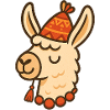 Andean style South American llama