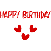 HAPPY BIRTHDAY. JOYEUX ANNIVERSAIRE. ANNIVERSAIRE.