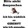 Dire chat agacé