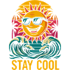 Stay Cool Sun Motif