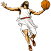 Jésus Basketteur / Basketball Jésus