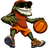 Sloths Basketball Sloth