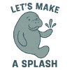 Manatee - splash