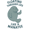 Manatee - floating