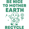 Recycle with the environmental robot