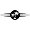 Palm Tree Symbol Island