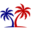 Palm Tree Symbol Island
