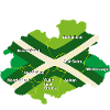 Achterhoek text outline