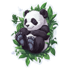 Ours panda mignon