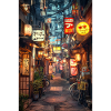 Tokyo Night Alley Glow