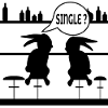 FUNNY SINGLE RABBIT