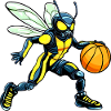 Wasps Basketball Player / Basketball Wasp