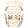 Tattooed plant lover plant mom