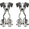 Whippet Dog Comic