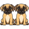 Bullmastiff Dog Comic