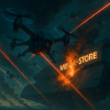 Futuristic Air Base Attack Image