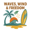 Wave, Wind, Freedom