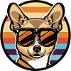 Chihuahua Dog Cool Comic