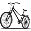 Minimalist Mountain Bicycle Design