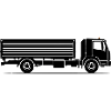 Dump Truck Silhouette