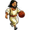Jésus Basketteur / Basketball Jésus