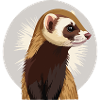 Candace Maskottchen in lustiger Form