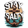 Stay Salty Anchor Shirt