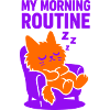 Routine matinale chat #1