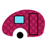 Caravan Caravan Flowers Camping Camper Pattern Fan