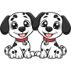Dalmatian Dog Comic