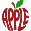 Apple - Cool Fruit Logo