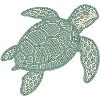 Stick-Schildkröte